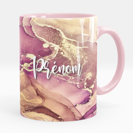 Taza personalizada - Efecto marmoleado