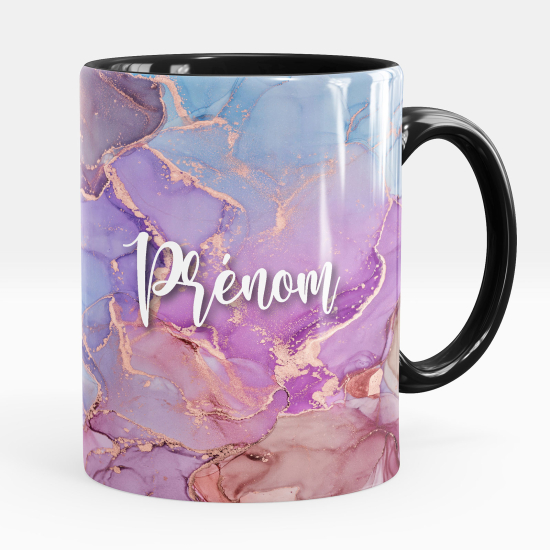 Taza personalizada - Efecto marmoleado