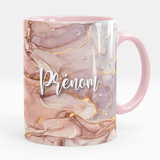 Taza personalizada - Efecto marmoleado