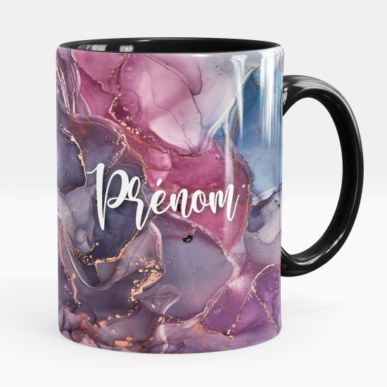 Taza personalizada - Efecto marmoleado