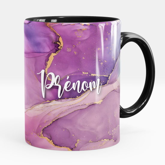 Taza personalizada - Efecto marmoleado