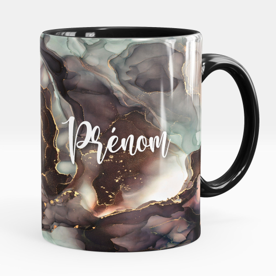 Taza personalizada - Efecto marmoleado