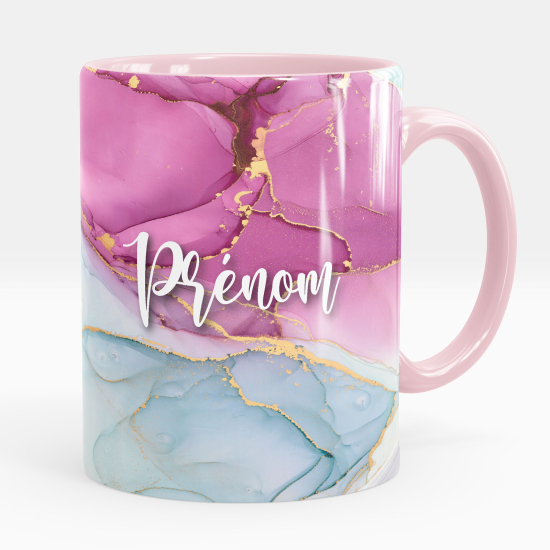 Taza personalizada - Efecto marmoleado