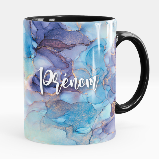 Taza personalizada - Efecto marmoleado