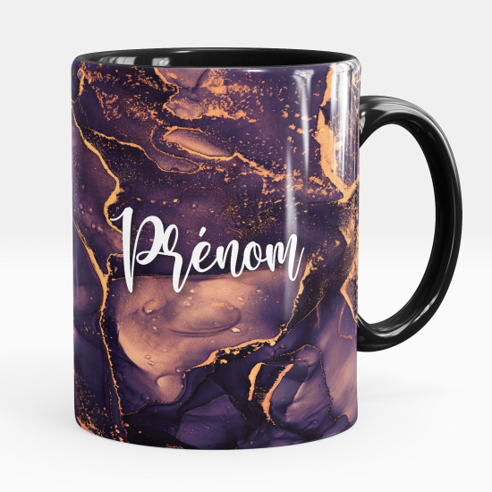 Taza personalizada - Efecto marmoleado