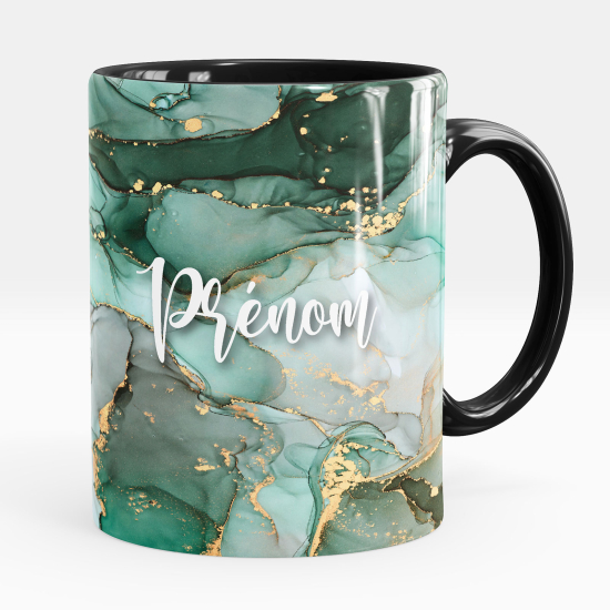 Taza personalizada - Efecto marmoleado
