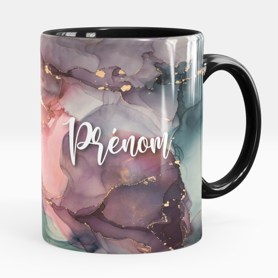 Taza personalizada - Efecto marmoleado