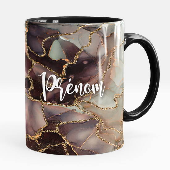 Taza personalizada - Efecto marmoleado