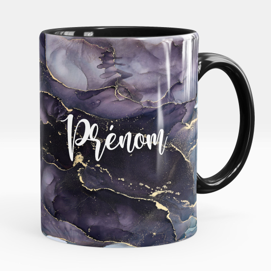 Taza personalizada - Efecto marmoleado
