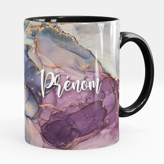Taza personalizada - Efecto marmoleado