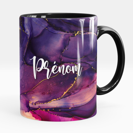 Taza personalizada - Efecto marmoleado