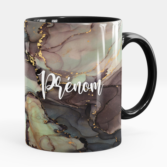 Taza personalizada - Efecto marmoleado