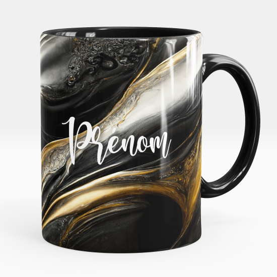 Taza personalizada - Efecto marmoleado