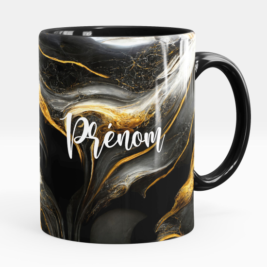 Taza personalizada - Efecto marmoleado