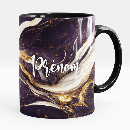 Taza personalizada - Efecto marmoleado