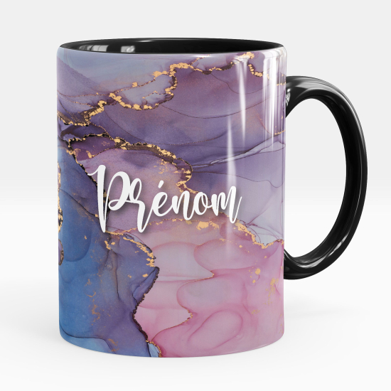 Taza personalizada - Efecto marmoleado