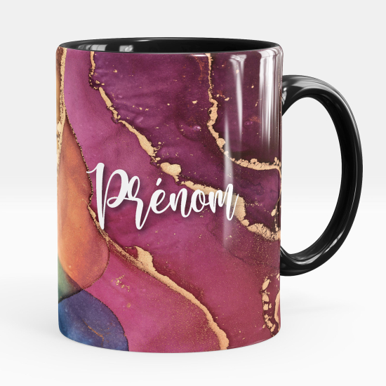 Taza personalizada - Efecto marmoleado