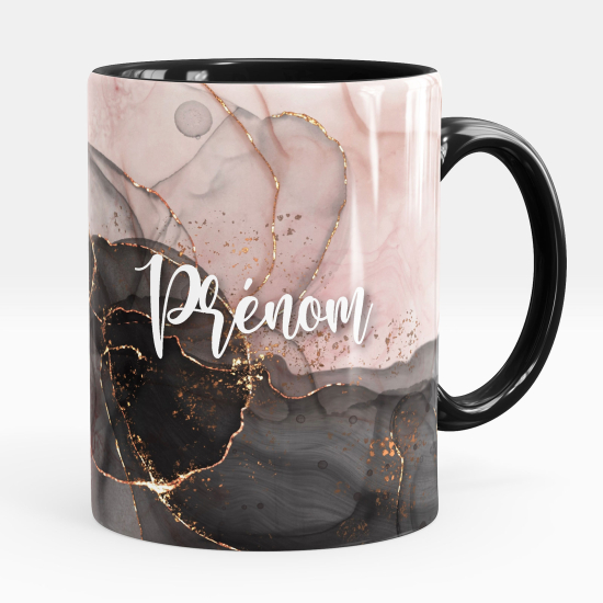 Taza personalizada - Efecto marmoleado