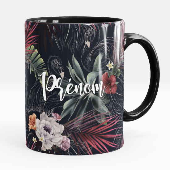 Taza personalizada - Flores