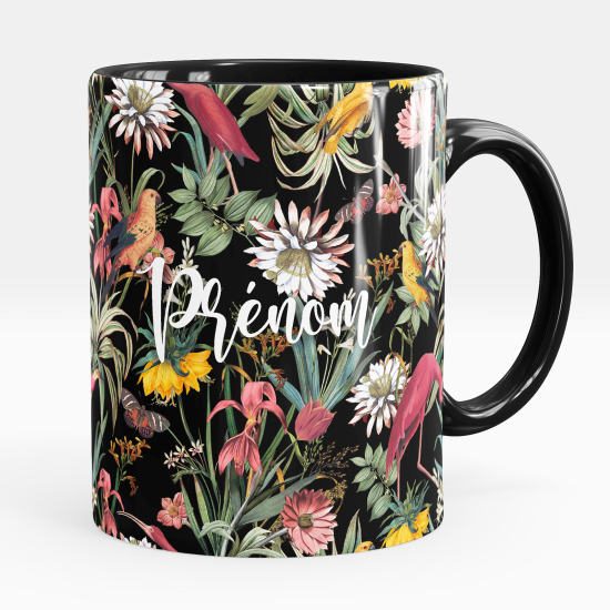 Taza personalizada - Flores
