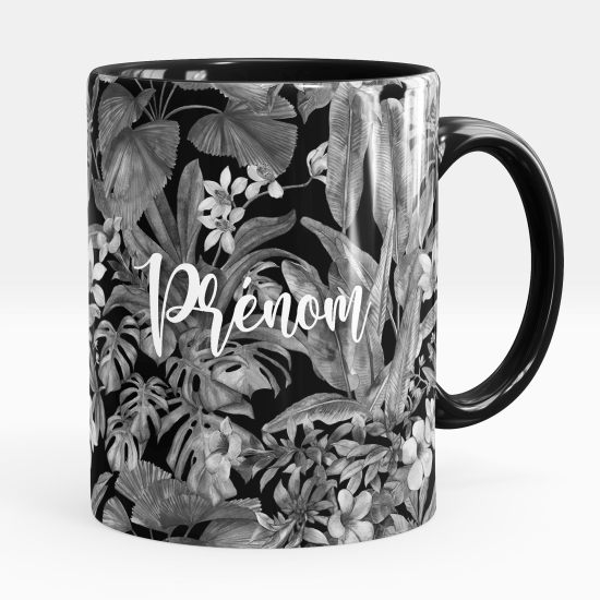 Taza personalizada - Flores