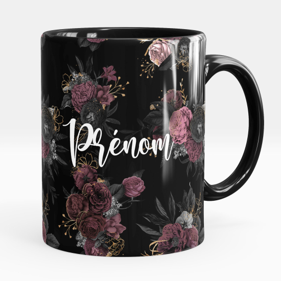 Taza personalizada - Flores