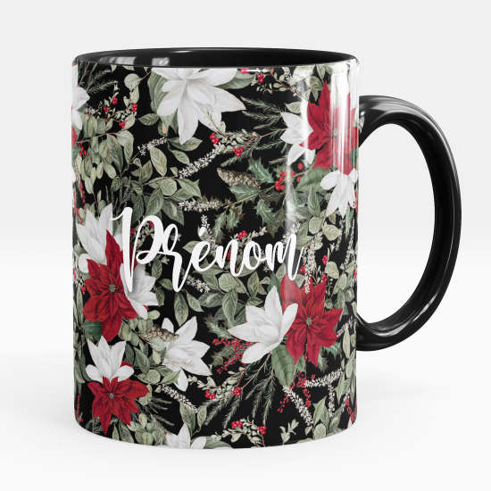 Taza personalizada - Flores