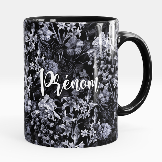 Taza personalizada - Flores