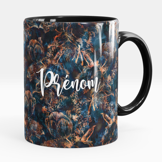 Taza personalizada - Flores