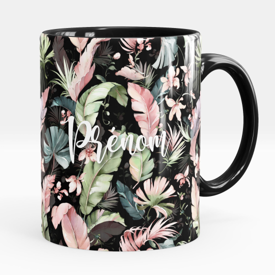 Taza personalizada - Flores