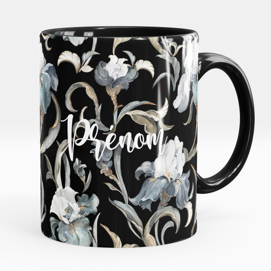 Taza personalizada - Flores