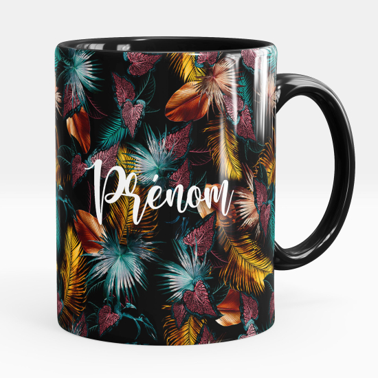 Taza personalizada - Flores