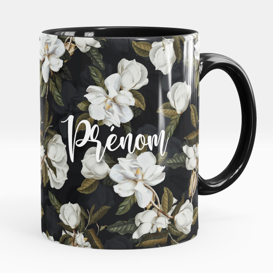 Taza personalizada - Flores