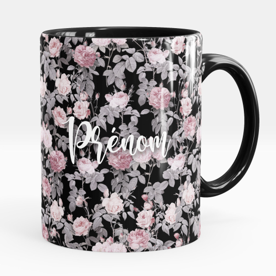 Taza personalizada - Flores