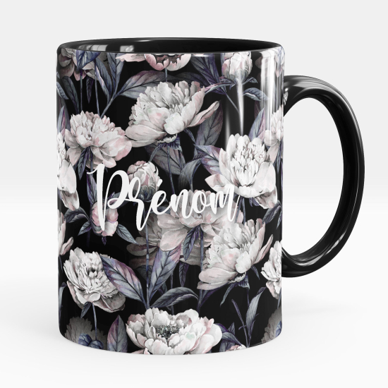 Taza personalizada - Flores