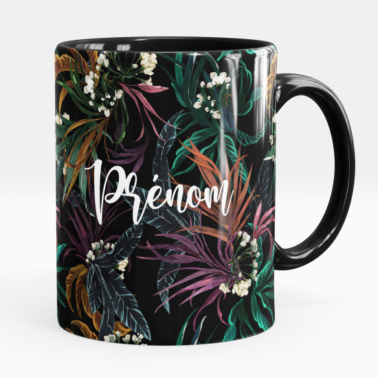Taza personalizada - Flores