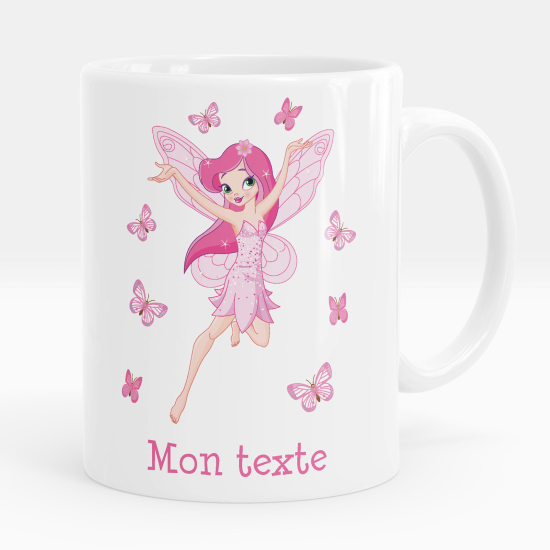 Taza personalizada - Hada mariposas