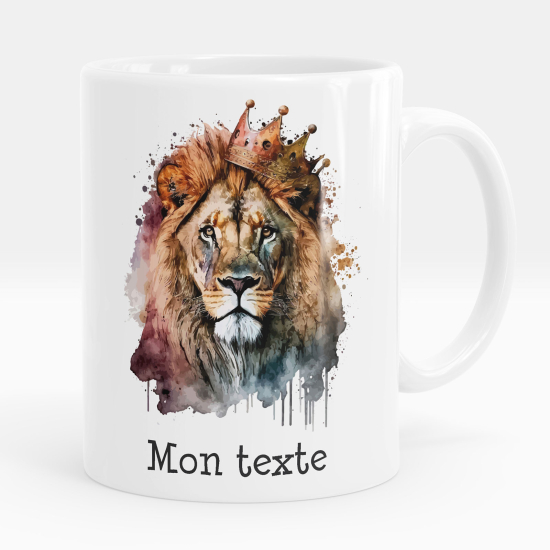 Taza personalizada - León rey