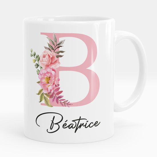 Taza personalizada - Letra B