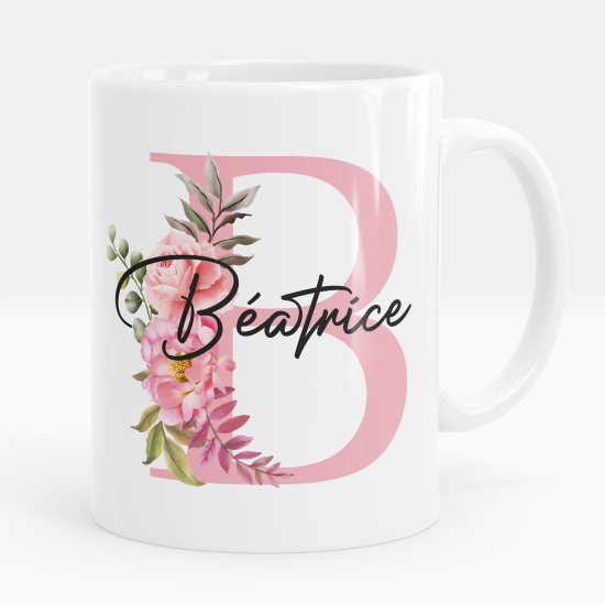 Taza personalizada - Letra B