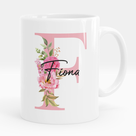 Taza personalizada - Letra F