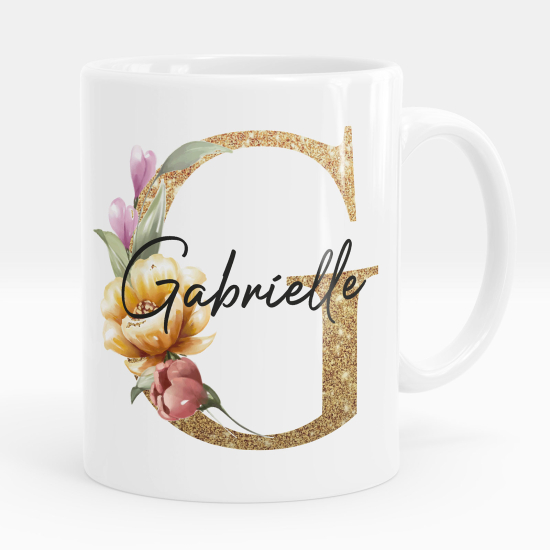 Taza personalizada - Letra G