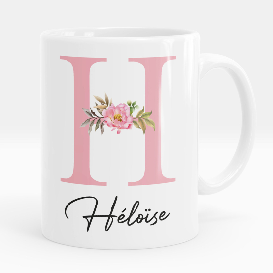 Taza personalizada - Letra H