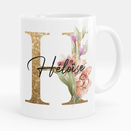 Taza personalizada - Letra H