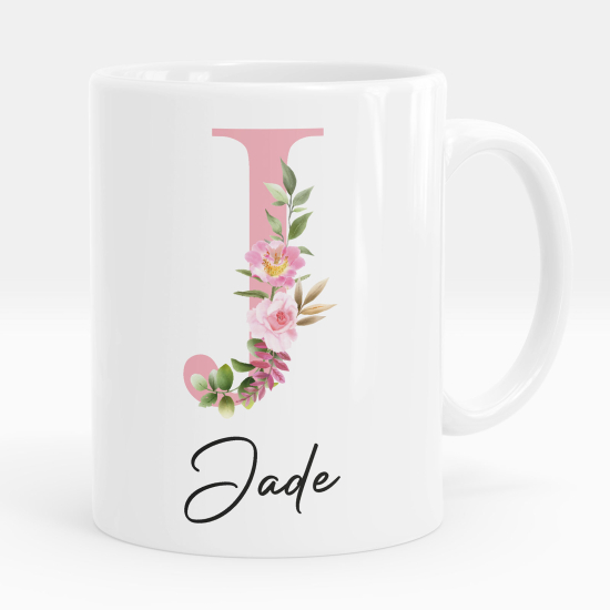 Taza personalizada - Letra J