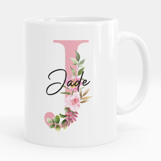 Taza personalizada - Letra J