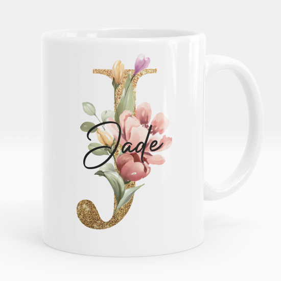 Taza personalizada - Letra J
