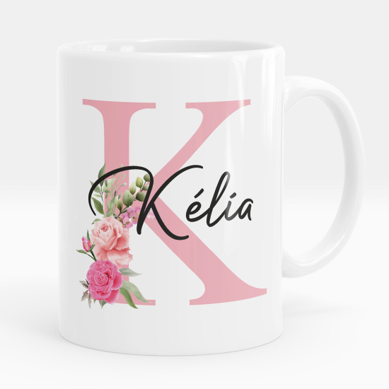 Taza personalizada - Letra K