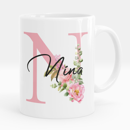 Taza personalizada - Letra N