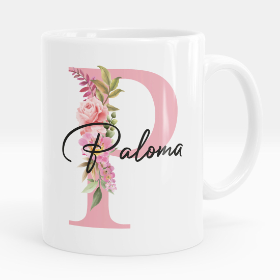 Taza personalizada - Letra P